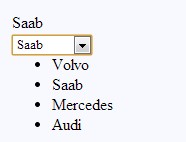 jQuery lister